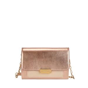 NEW GIGI kate crossbody bag in metallic rose